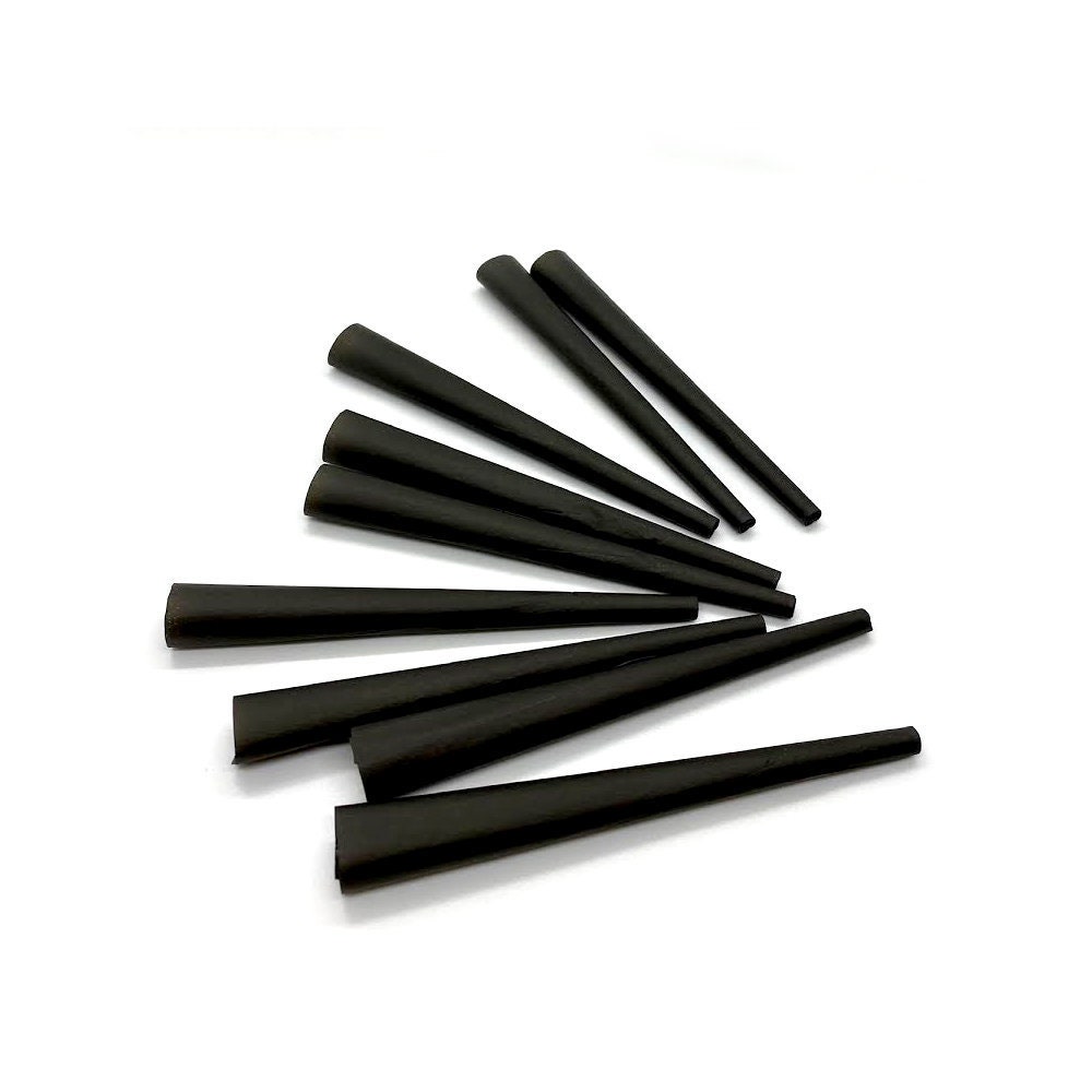 109mm Pre-Rolled Printed Black Cones - Printed Black Paper