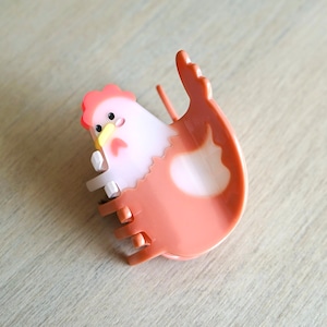 Chicken Hair Claw Clip – Fun Accessory