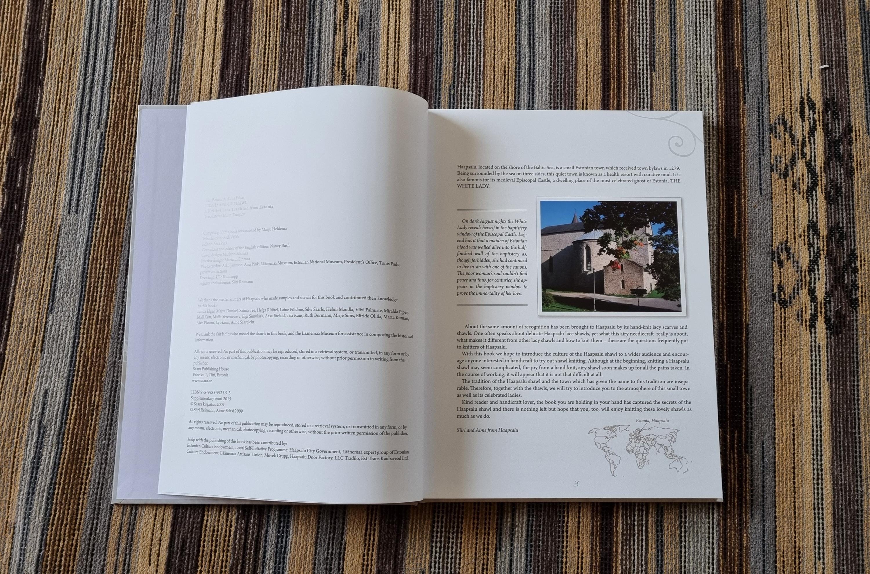 RARE Book! the Haapsalu Shawl: A Knitted Lace Tradition From