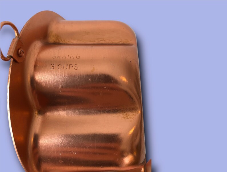 Vintage Tin Jello Mold Etsy