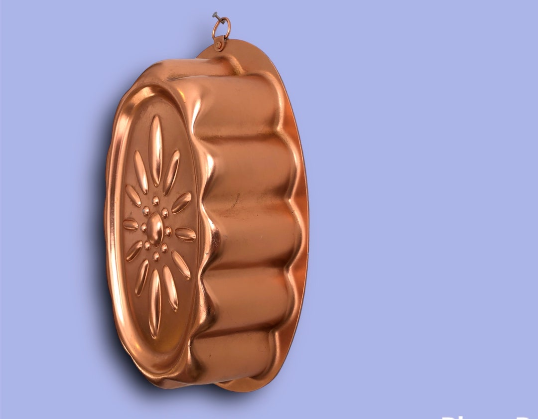 Vintage Tin Jello Mold Etsy