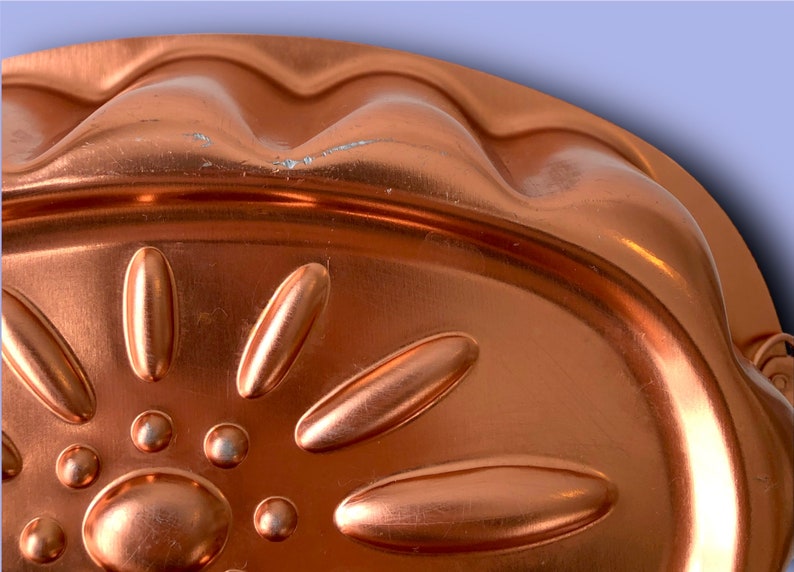 Vintage Tin Jello Mold Etsy