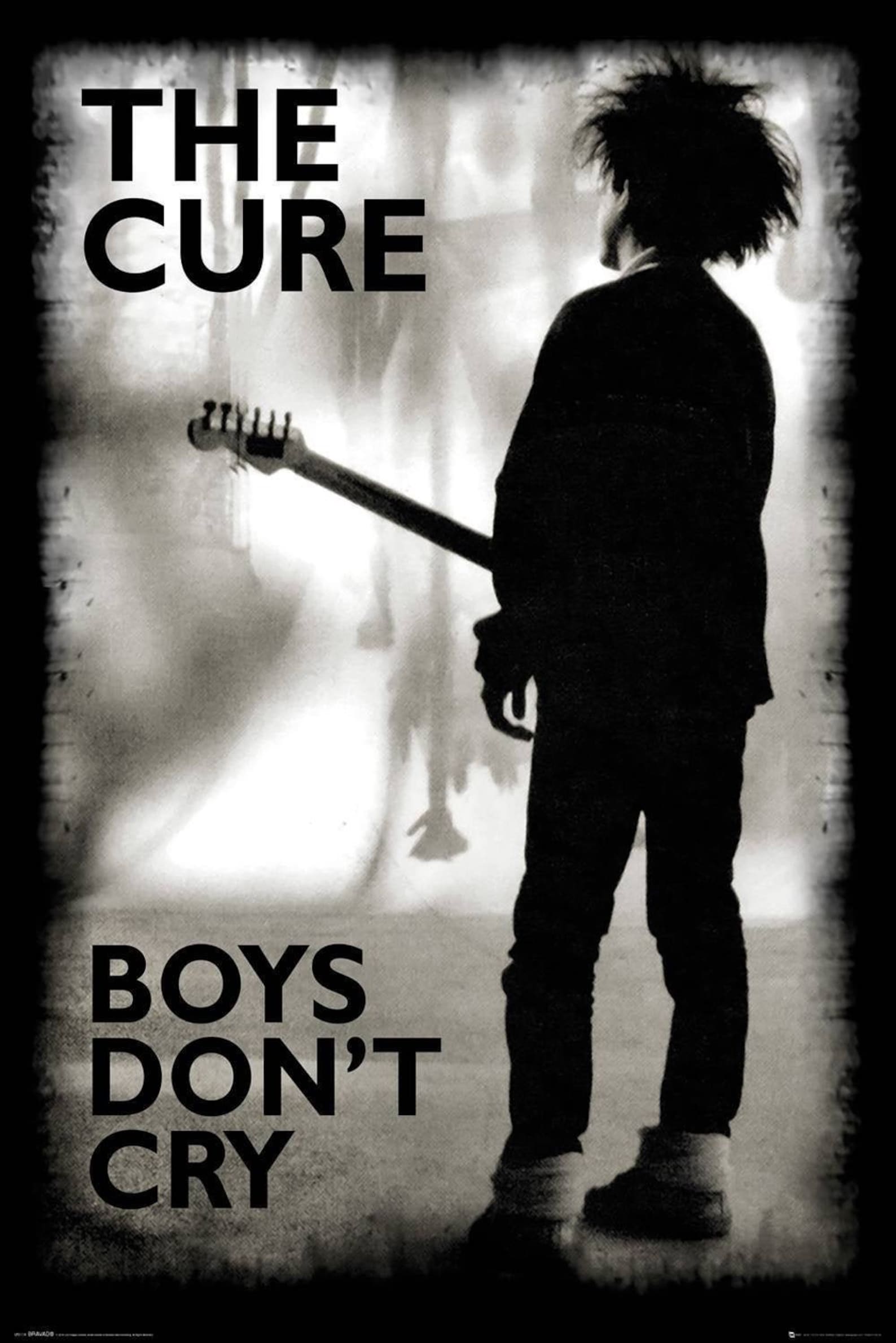 The Cure Rock Band Music Boys Don't Cry Poster Etsy