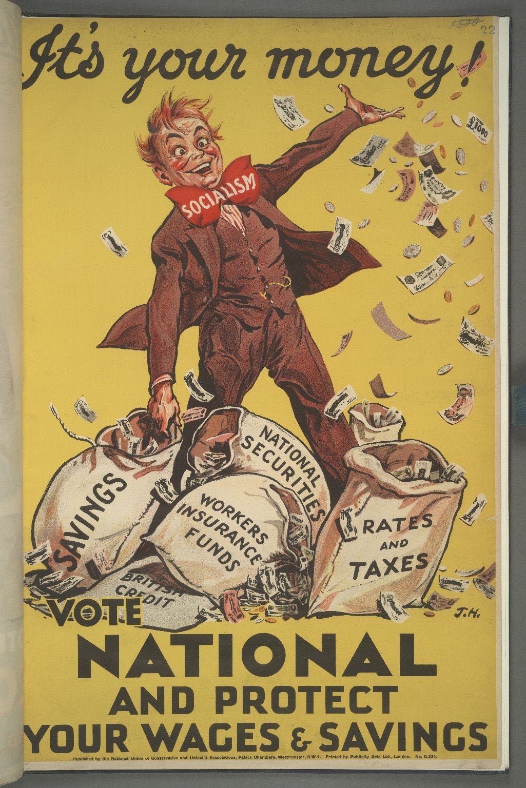 27th October 1931. Adversarial Politics poster Etsy