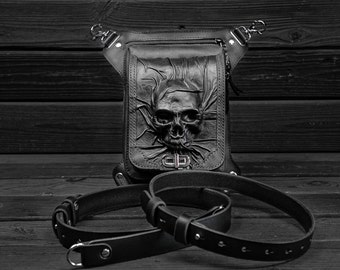 バッグ Kmrii python skull custom waist porch Kmrii python skull custom waist porch バッグ