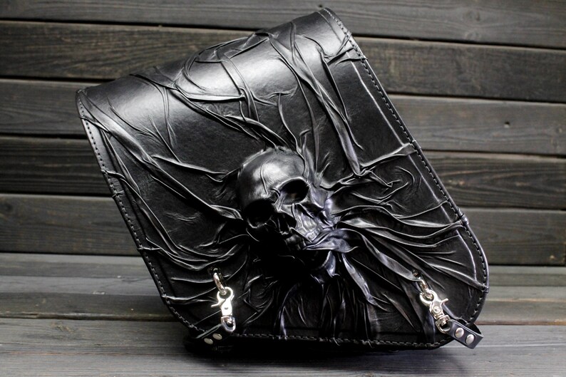 harley davidson skull purse