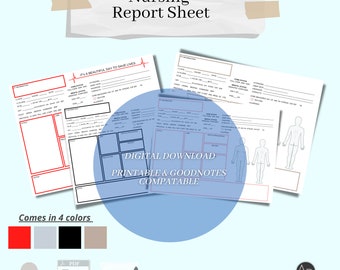 Nursing Report Sheet