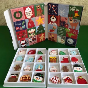 Christmas Advent Calendar, Advent Calendar, Countdown to Christmas, Christmas cookies image 3