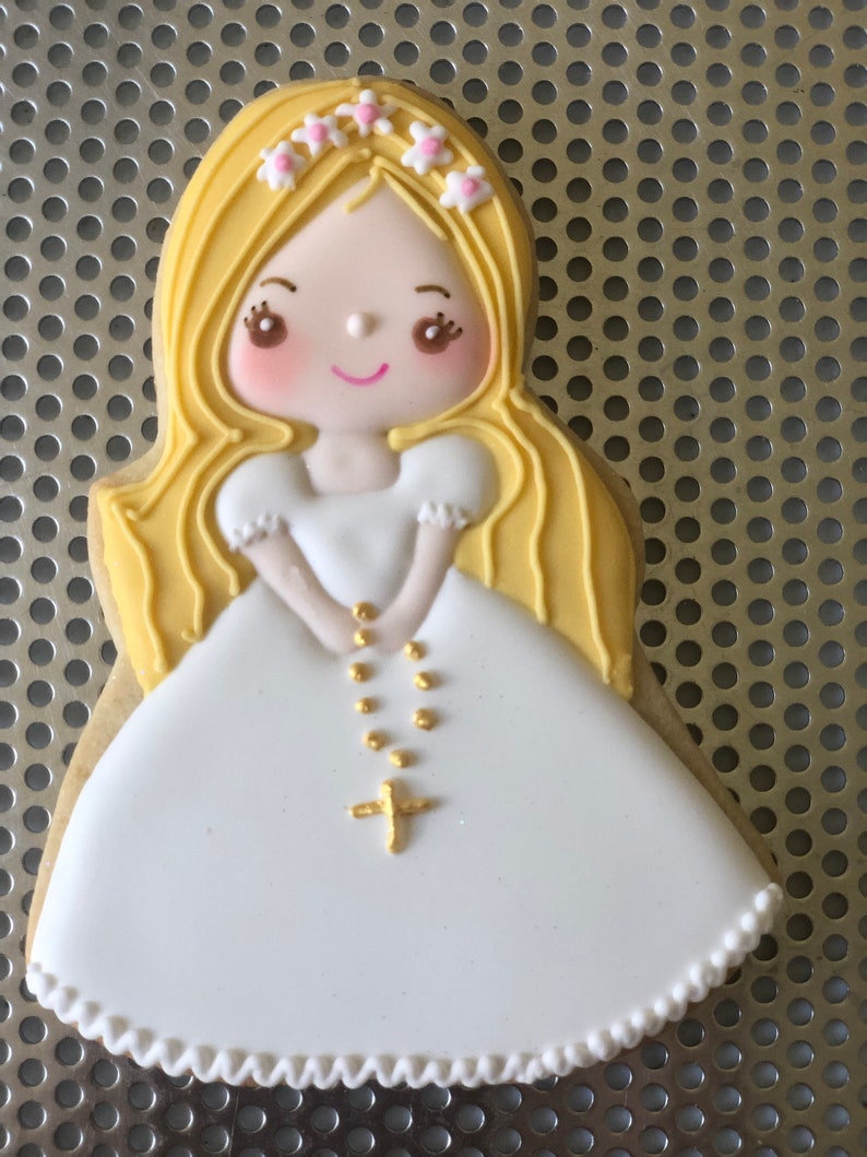 First Communion Cookies, , Girl first communion, first communion favors image 10