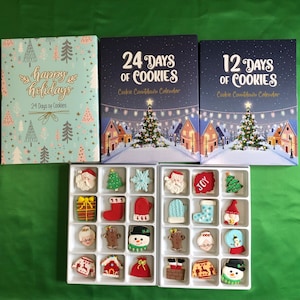 Christmas Advent Calendar, Advent Calendar, Countdown to Christmas, Christmas cookies image 5