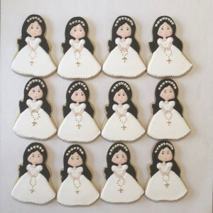 First Communion Cookies, , Girl first communion, first communion favors image 7