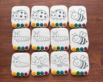 Paint Your Own Cookies, Do-It-Yourself Activity Kit, Party Favors (1 Dozen)