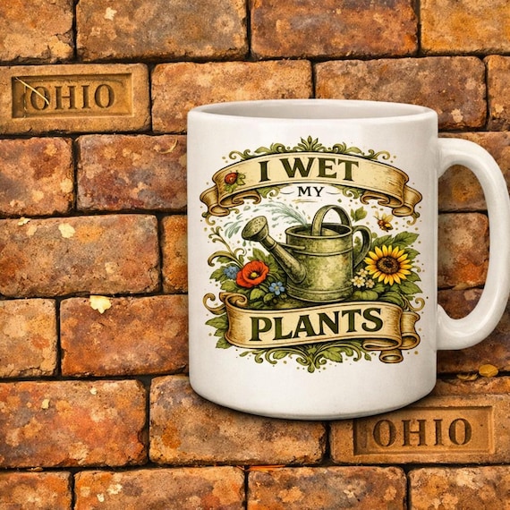 I wet my plants 11oz Coffee Mug
