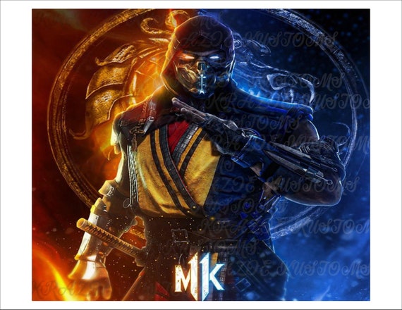 Mortal Kombat 3 Pack 20oz Straight Tumbler Designs for | Etsy