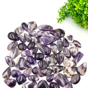 100% Original Hochwertiger glatter Amethyst Chevron Cabochon. Einzelstück, Am besten zur Herstellung von Schmuck Heilungsdraht Wrapping Handmade Cabochon