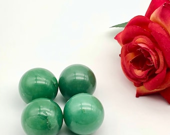 100% Natural Green Aventurine Sphere/ Top High Quality Green Aventurine/ Good Luck Stone Transformation/ For Home Decoration And Collection.