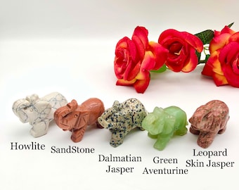 100% Genuine Beautiful HandMade Elephant Carving Stone / Top High Quality Carving Stone / Best for Home Decoration Gift And Collection.