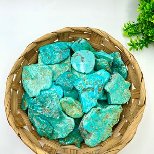 100% natural Arizona Verde Turquesa / Alta Calidad / Mejor para hacer joyas y otros diseños de moda.