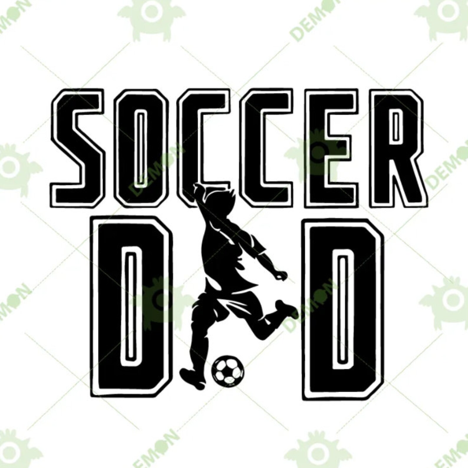Fathers Day Soccer Dad Svg Football Dad Svg Sports Dad Gift Etsy
