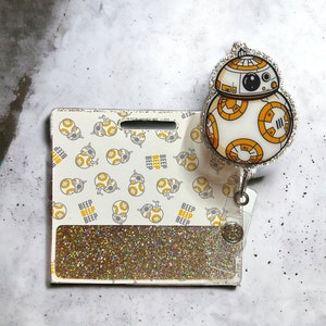 Star Wars Badge Buddy Set, BB-8 Badge Reel