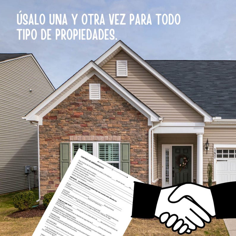 Contrato de arrendamiento EN ESPANOL PDF