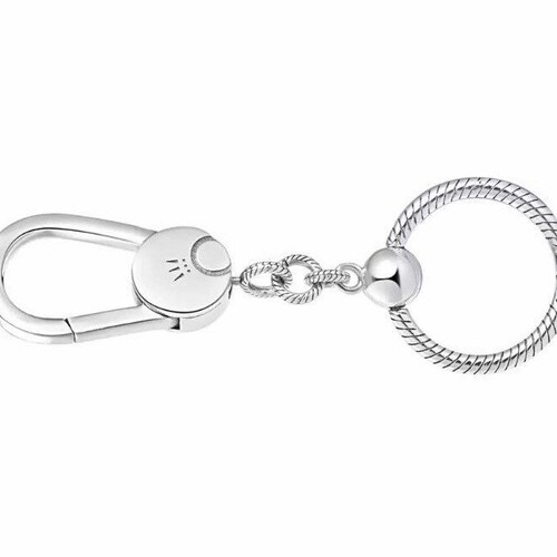 Genuine Silver 925 Charm Keychain for Charms Comes With a Etsy