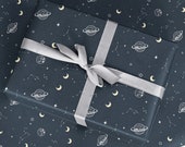 Galaxy Wrapping Paper - Luxury Gift Wrap - Birthday Gift Wrap - Decorative Paper