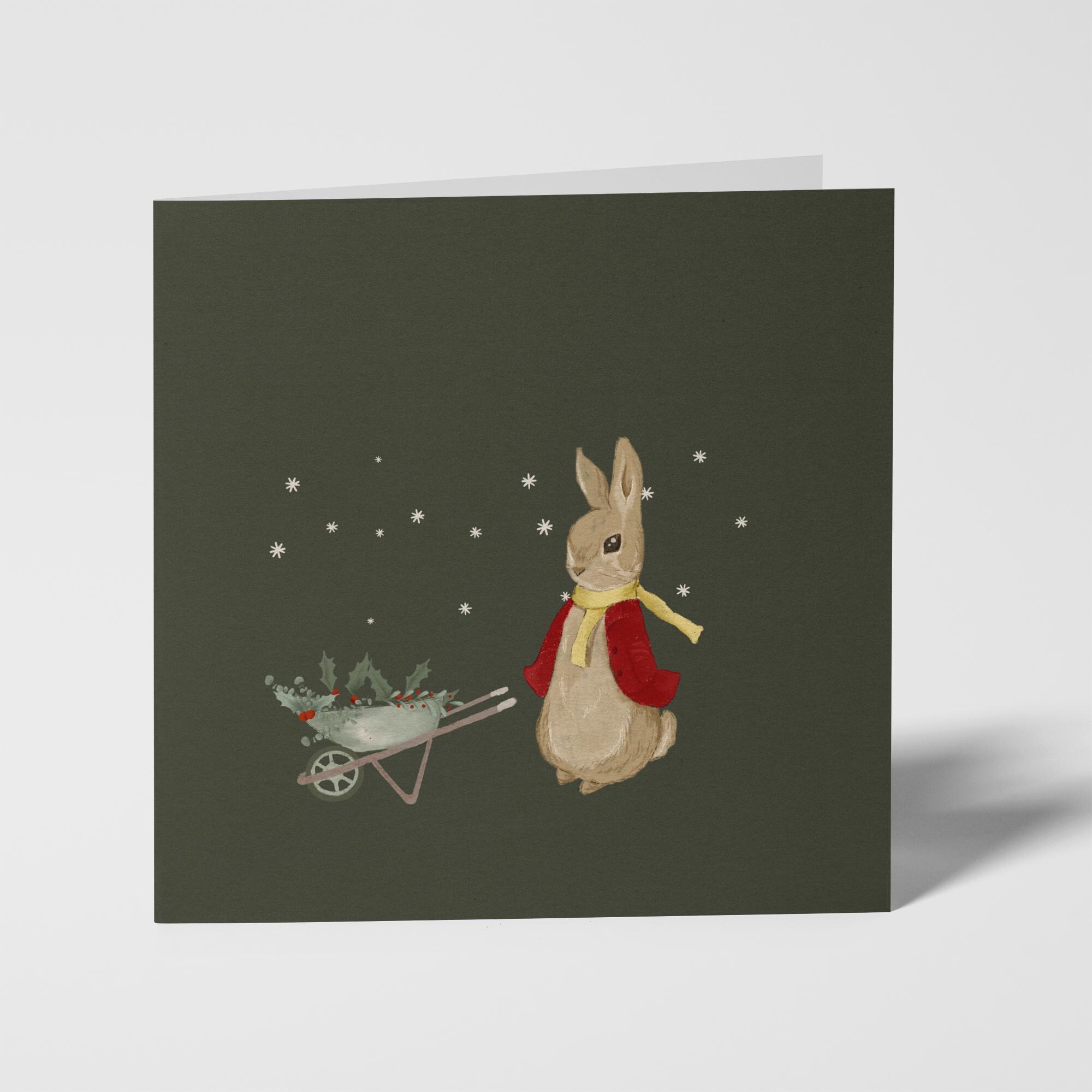 Wedgwood Beatrix Potter Peter Rabbit Merry Christmas 1988 Collectors - View #5