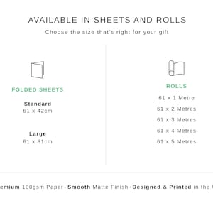 Sunflower Gift Wrap – Luxury Floral Wrapping Paper bild 5