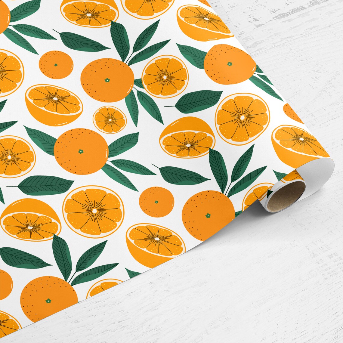 Oranges Wrapping Paper Luxury Gift Wrap Birthday Gift Wrap Etsy UK