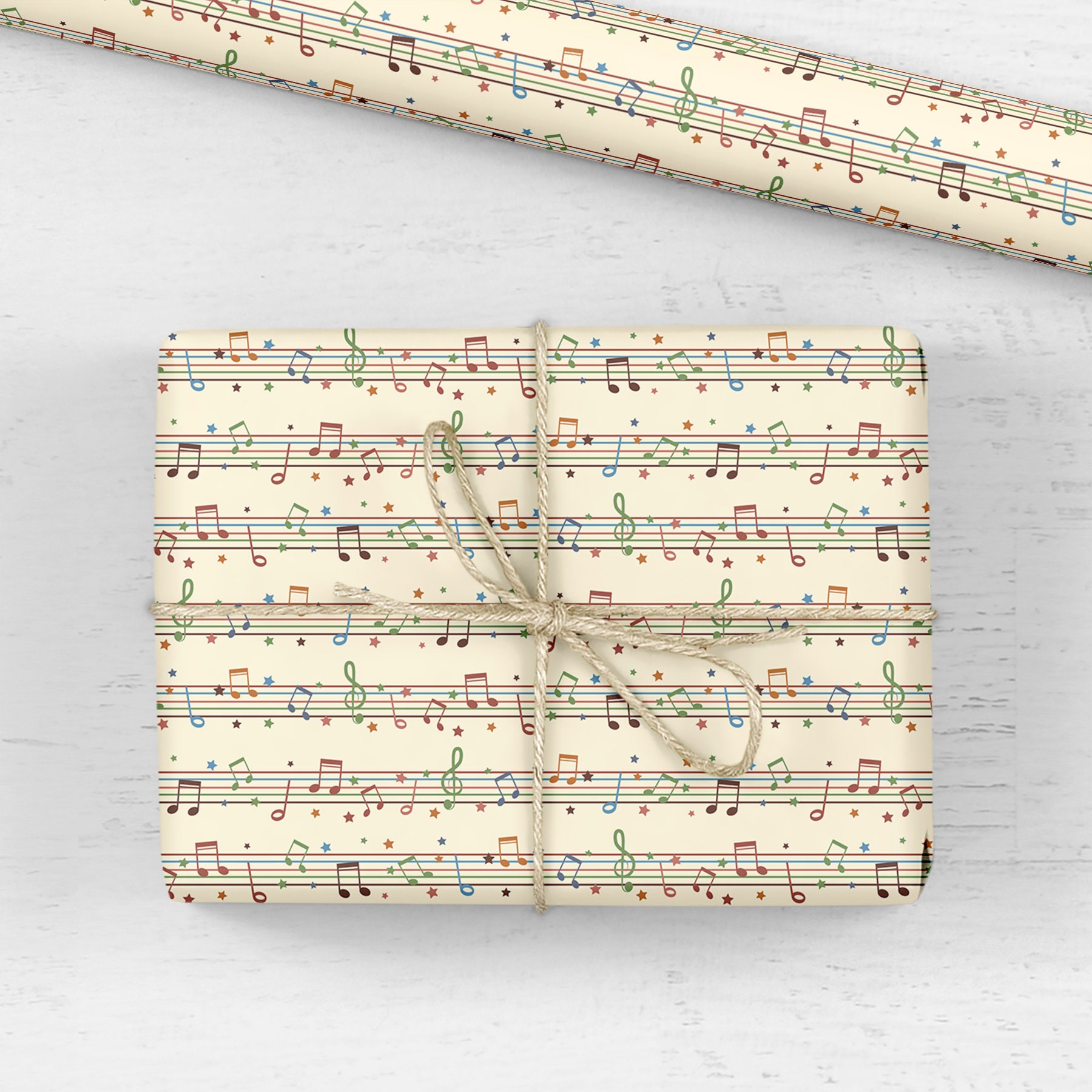 Musical Wrapping Paper Luxury Gift Wrap Musical Gift Wrap Etsy UK