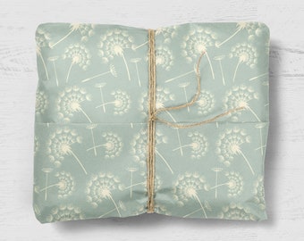 Dandelion Gift Wrap: Luxury Floral Wrapping Paper Roll