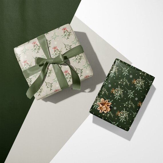 Wrapping Paper & Furoshiki Paper Luxury Gift Wrap Merry Christmas