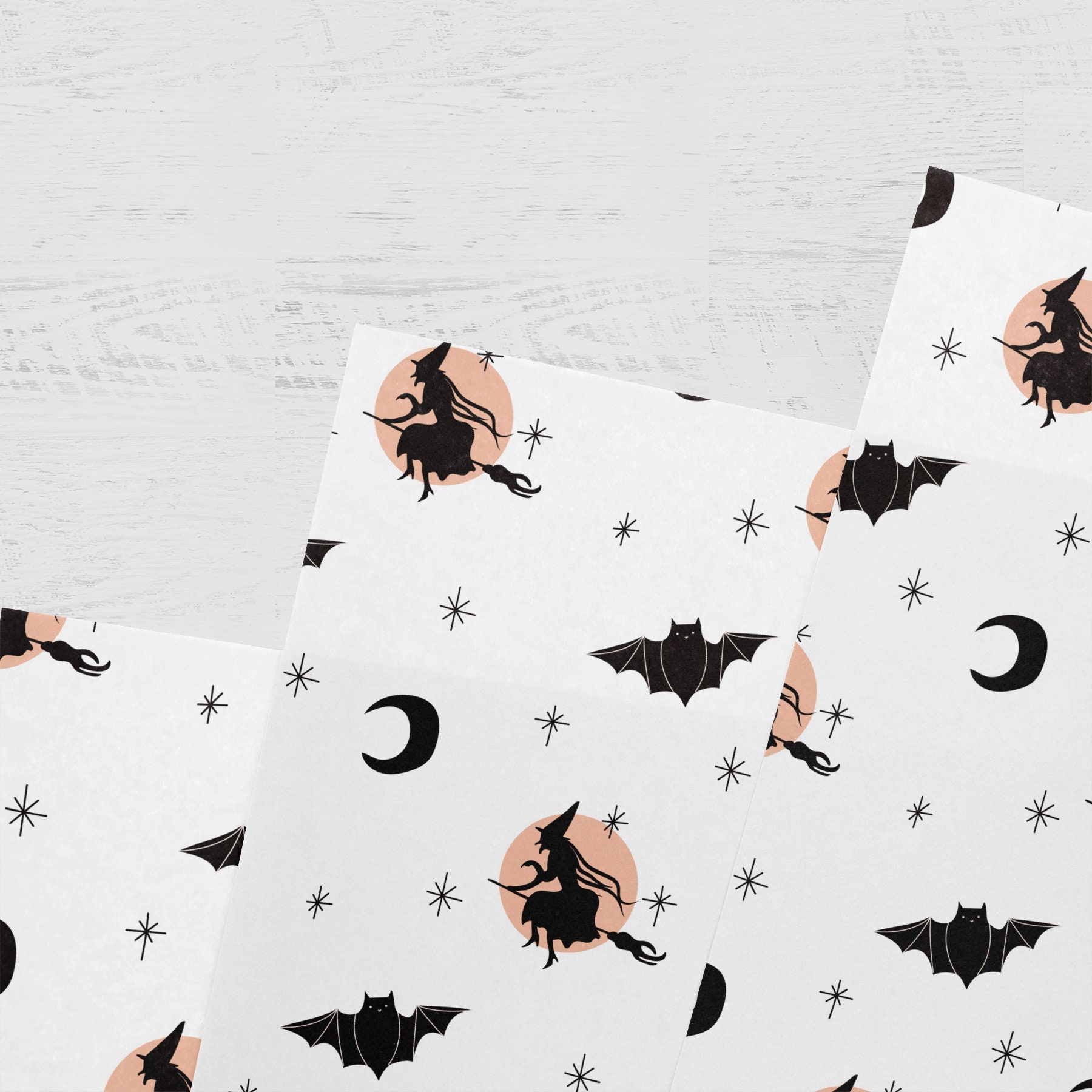Halloween Wrapping Paper Luxury Gift Wrap Halloween Gift  Etsy