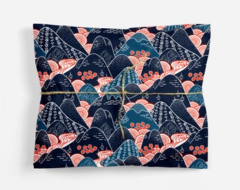Oriental Mountain Pattern Gift Wrap - Luxury Wrapping Paper