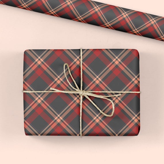 Tartan Wrapping Paper - Plaid Gift Wrap Roll