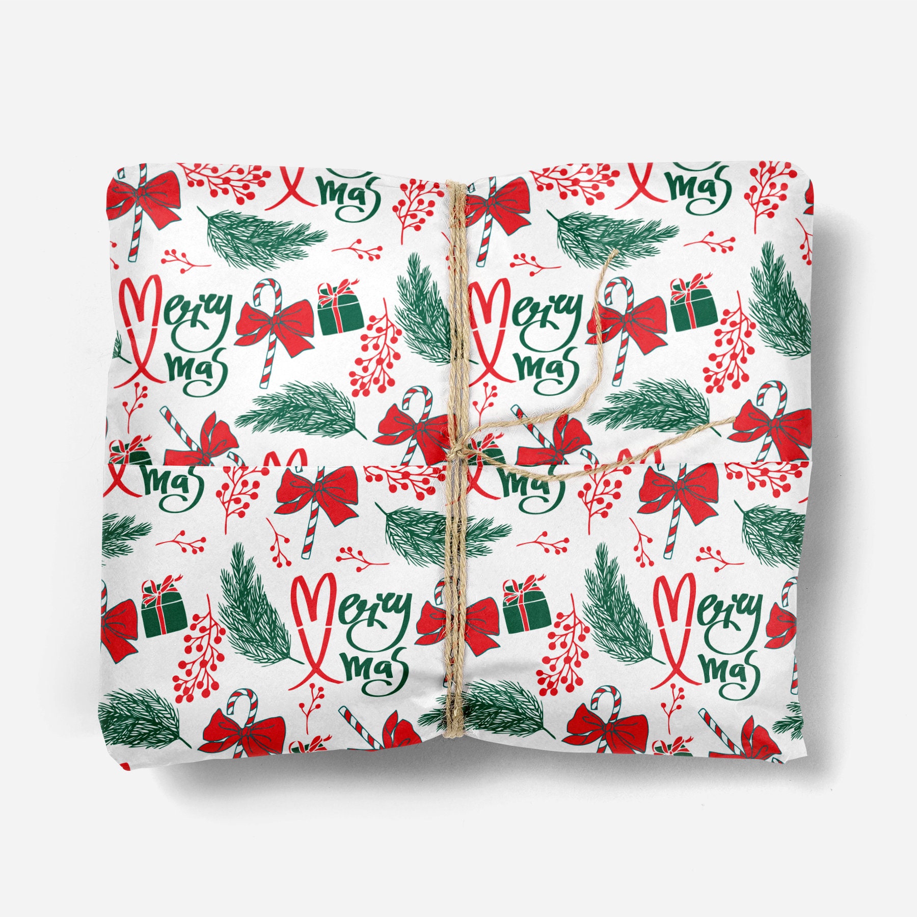 Christmas Wrapping Paper Luxury Gift Wrap Christmas Gift - Etsy UK