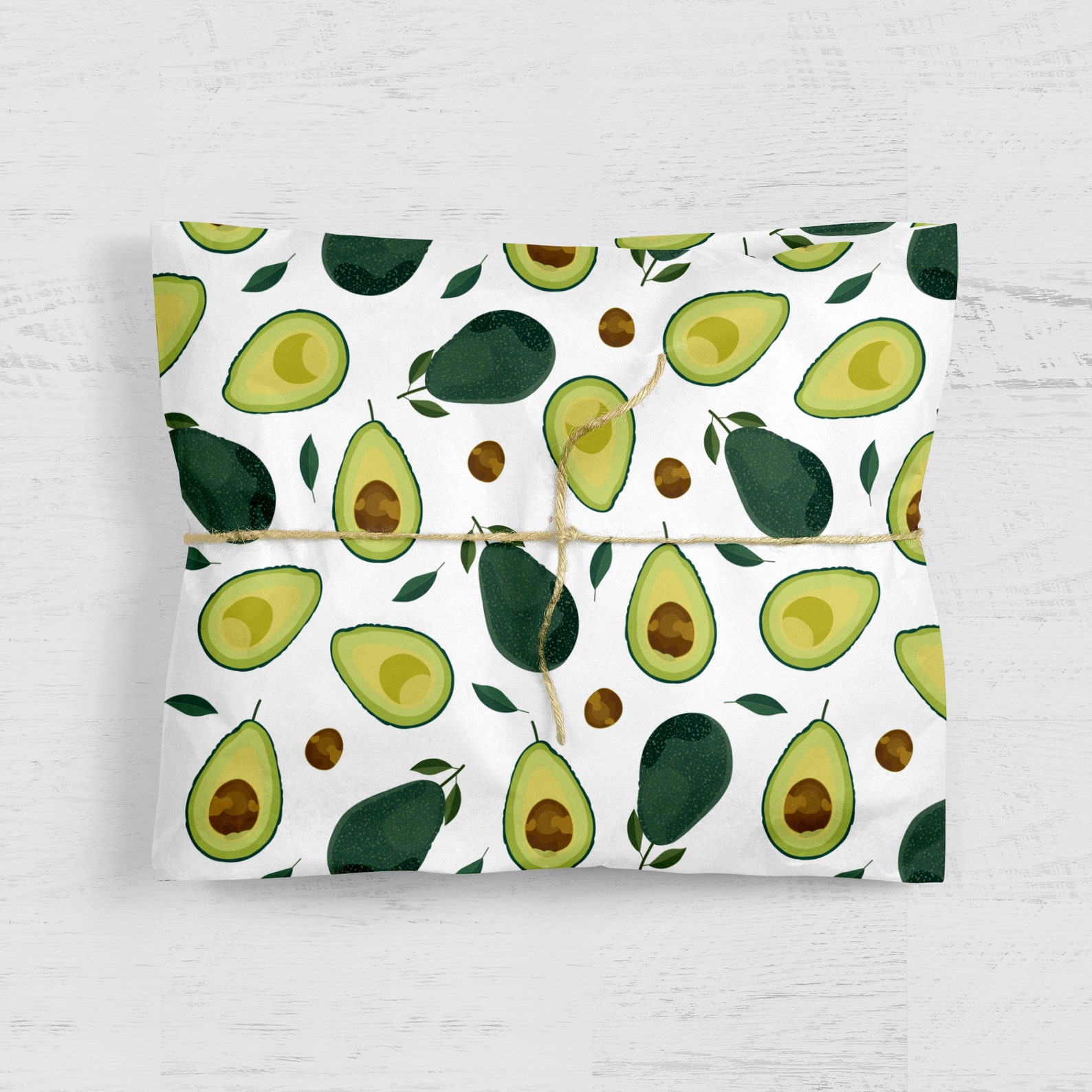Avocado Wrapping Paper Luxury Gift Wrap Avocado Gift Wrap Scrapbook