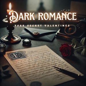 Carta de amor de un acosador de romance oscuro/Una declaración apasionantemente inquietante/Cartas del día de San Valentín