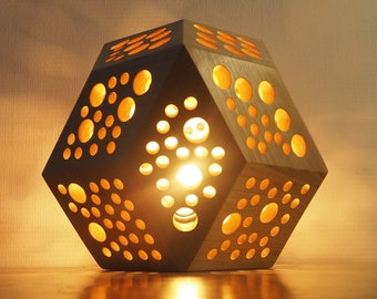 Createur De Lampe En Bois By Atelierkhymeia On Etsy