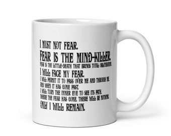 Dune Fear Litany mug