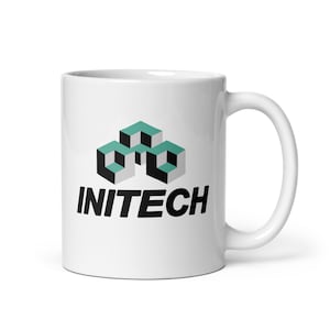 Initech Mug – Office Space Movie Coffee Cup – Funny 90s Workplace Humor Gift – TPS Report Meme Mug – Initech Logo Ceramic Mug