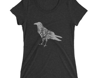 Crow Shirt - Etsy