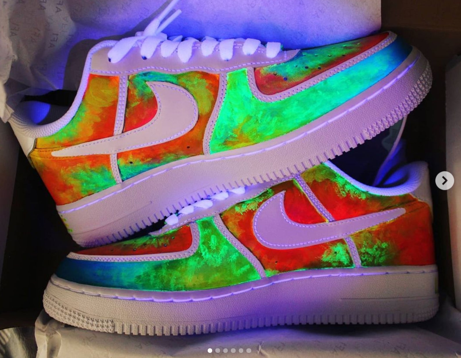 af1 tie dye