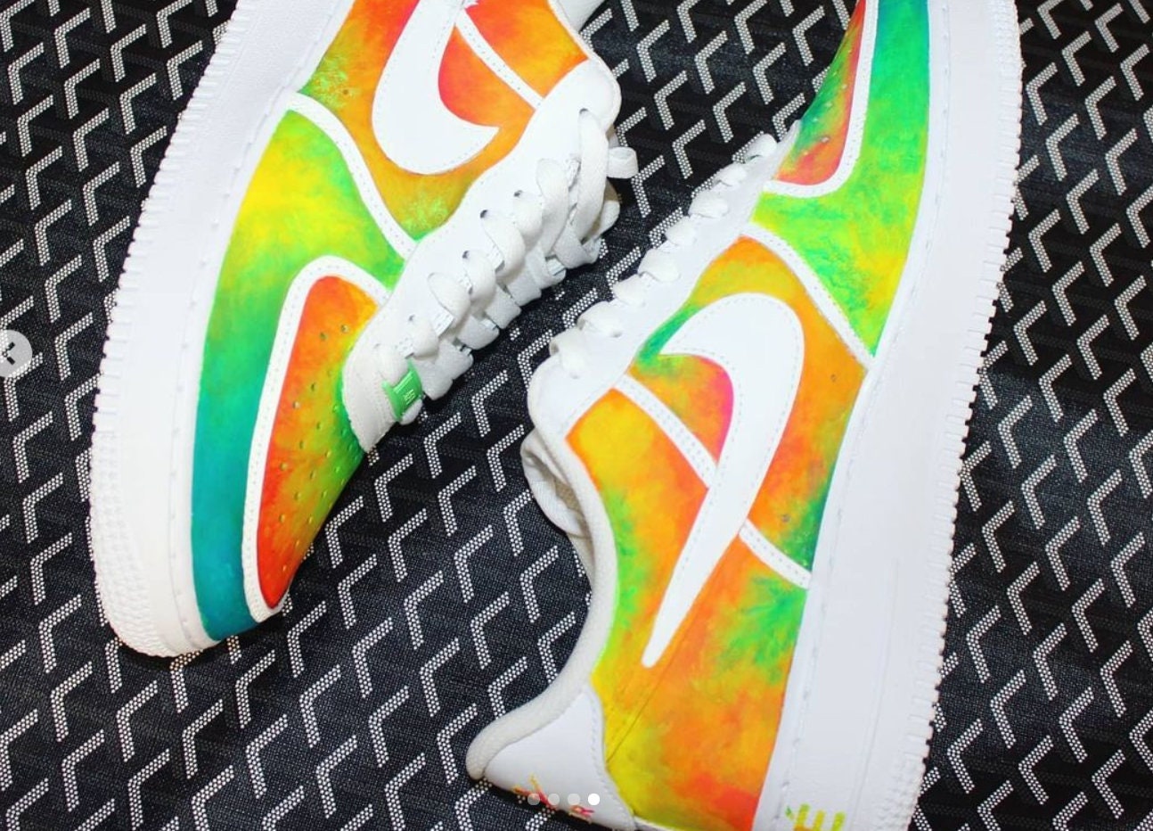 af1 tie dye
