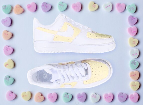 nike air force 1 pastel blauw