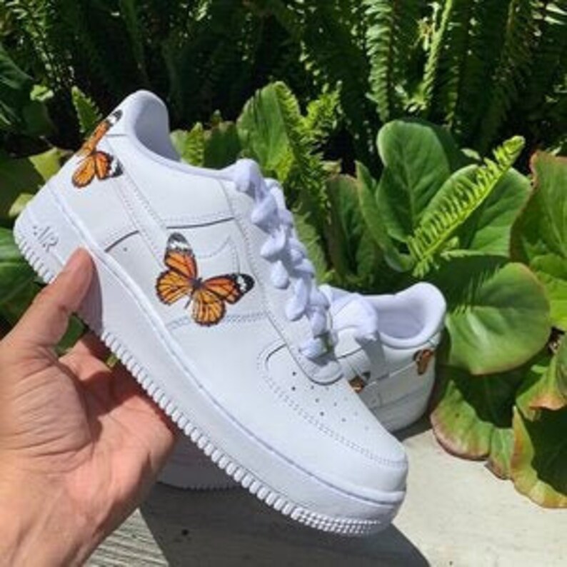 etsy air force 1 butterfly