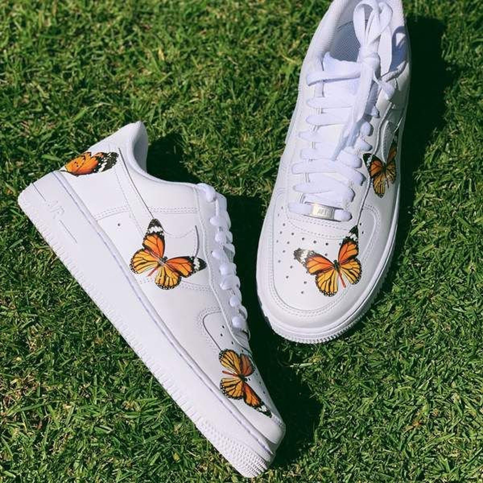 nike airforce 1 butterfly