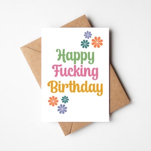 Cartão de Feliz Aniversário para Imprimir
