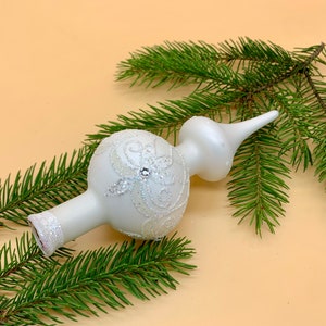 Cadeau de Noël décoration de sapin de Noël ornement de paillettes ornement en verre décorations vintage déco de cuisine cadeau de Noël son ornement au mercure